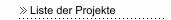 Liste der Projekte 